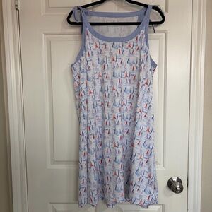 Vineyard Vines Performance Sankaty Sailboat Swing Dress